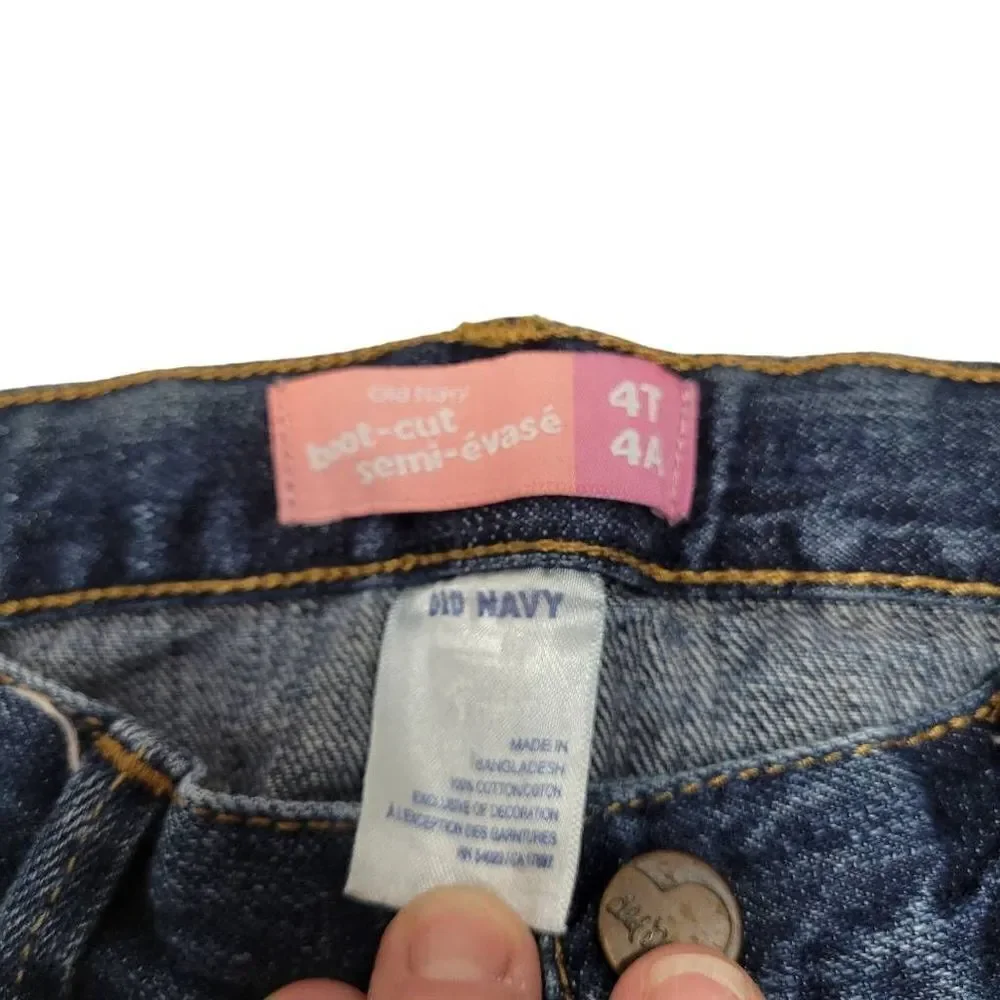Old Navy bootcut jeans 4T